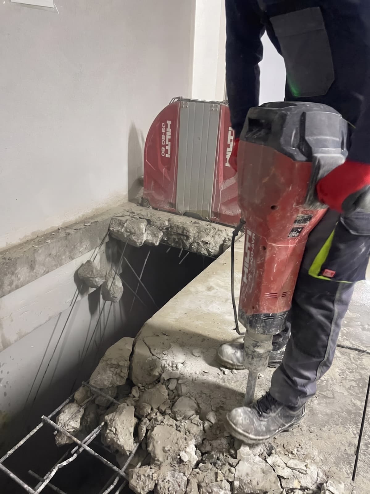 Thyrje Betoni në Podujevë nga Diamanti Teknik